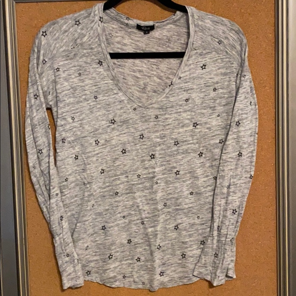 Rails small star long sleeve tee